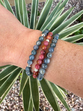 Kyanite Super Skinny Stacker Bracelet (5mm beads)