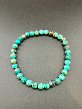 Chrysocolla Skinny Stacker Bracelet (6mm beads) (Copy)