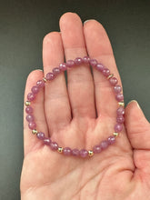 Ruby Super Skinny Stacker Bracelet (5mm beads