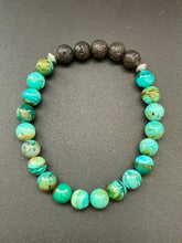 Chrysocolla Aromatherapy Essential Oil Diffuser Bracelet (8mm beads)