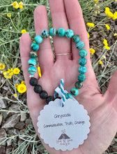 Chrysocolla Aromatherapy Essential Oil Diffuser Bracelet (8mm beads)