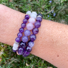 Dream Amethyst Aromatherapy Essential Oil Diffuser Bracelet (8mm beads)