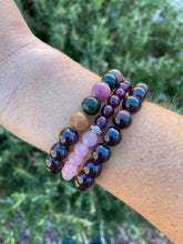 Garnet Aromatherapy Essential Oil Diffuser Bracelet (8mm beads)