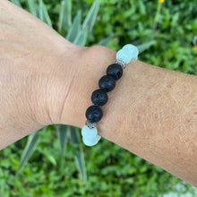 Green Moonstone Aromatherapy Essential Oil Diffuser Bracelet