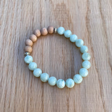Green Moonstone Aromatherapy Essential Oil Diffuser Bracelet