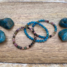 Apatite Super Skinny Stacker Bracelet (5mm beads)