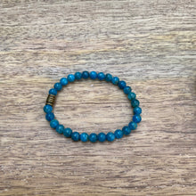 Apatite Super Skinny Stacker Bracelet (5mm beads)