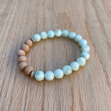 Green Moonstone Aromatherapy Essential Oil Diffuser Bracelet