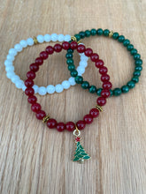 Malachite Skinny Stacker Bracelet (6mm beads)