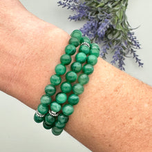 Fuchsite Skinny Stacker Bracelet (6mm beads)