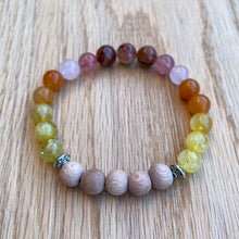 Arizona Sunset Ombre Aromatherapy Essential Oil Diffuser Bracelet (8mm beads)