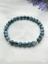Kyanite Super Skinny Stacker Bracelet (5mm beads)