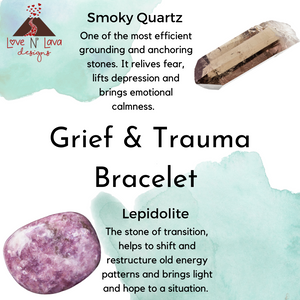 Grief & Trauma Bracelet (8mm beads)