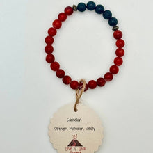Matte Carnelian Aromatherapy Essential Oil Diffuser Bracelet (8mm beads)