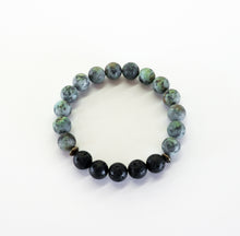 African Turquoise (Matte) Aromatherapy Essential Oil Diffuser Bracelet (10mm beads)