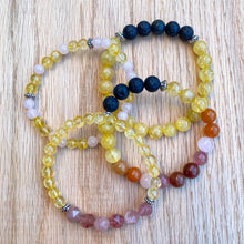 Citrine Aromatherapy Essential Oil Diffuser Bracelet (8mm beads)