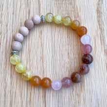 Arizona Sunset Ombre Aromatherapy Essential Oil Diffuser Bracelet (8mm beads)
